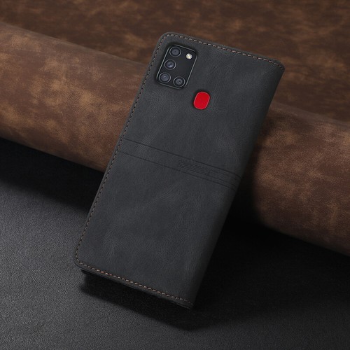 For Samsung Galaxy A21s A31 A51 A71 Leather Wallet Case Card Magnetic Flip Cover - Picture 7 of 25