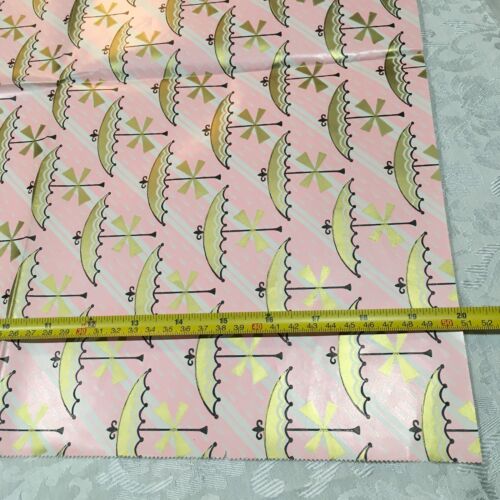 Vintage 70s Wrapping Paper Cleo All Occasion Spring Patterns Retro - Picture 5 of 7