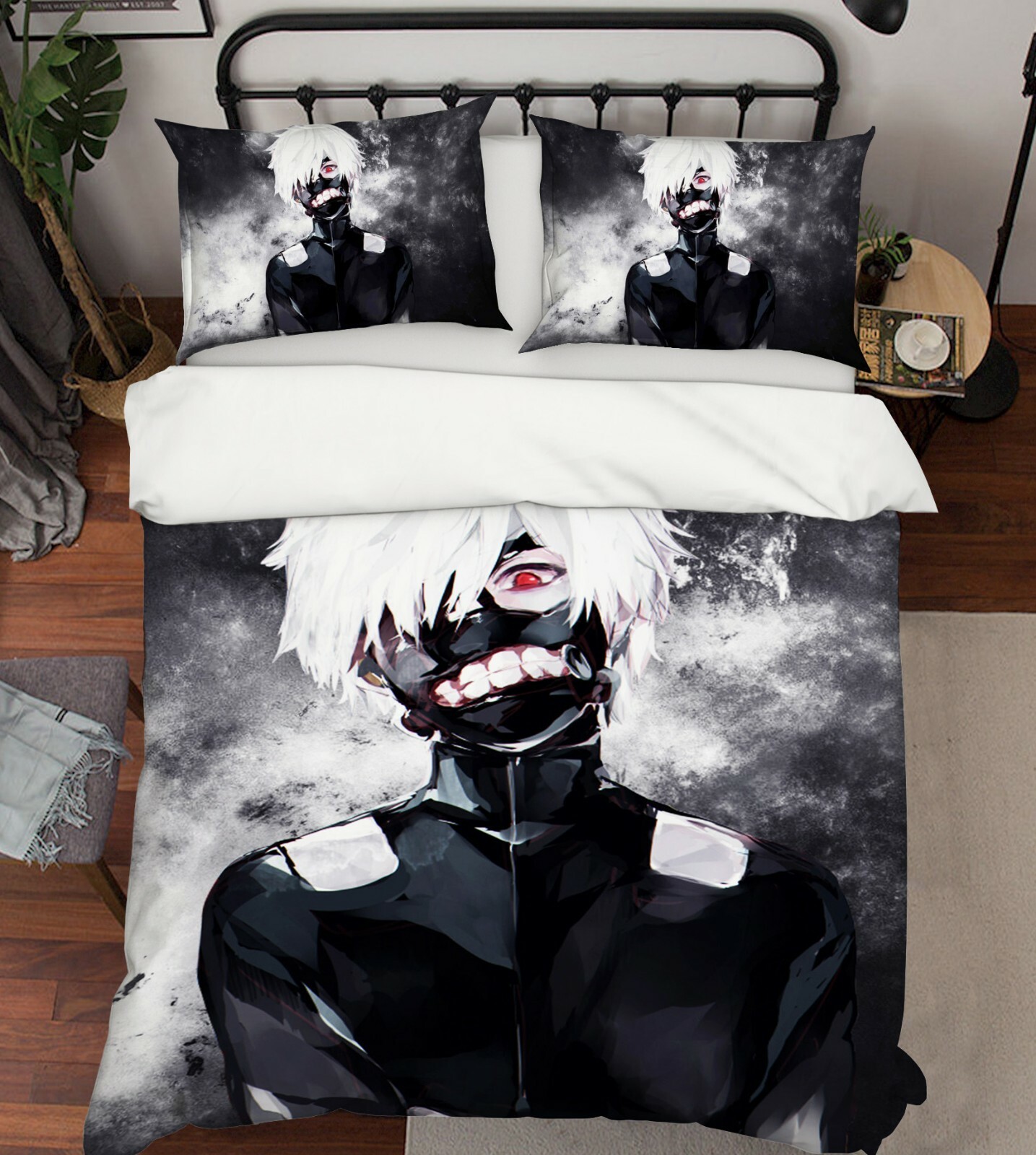 3D Tokyo Ghoul 240 Japan Anime Bett Kissenbez 3D Tokyo Ghoul 240 Japan Anime Bett Kissenbez