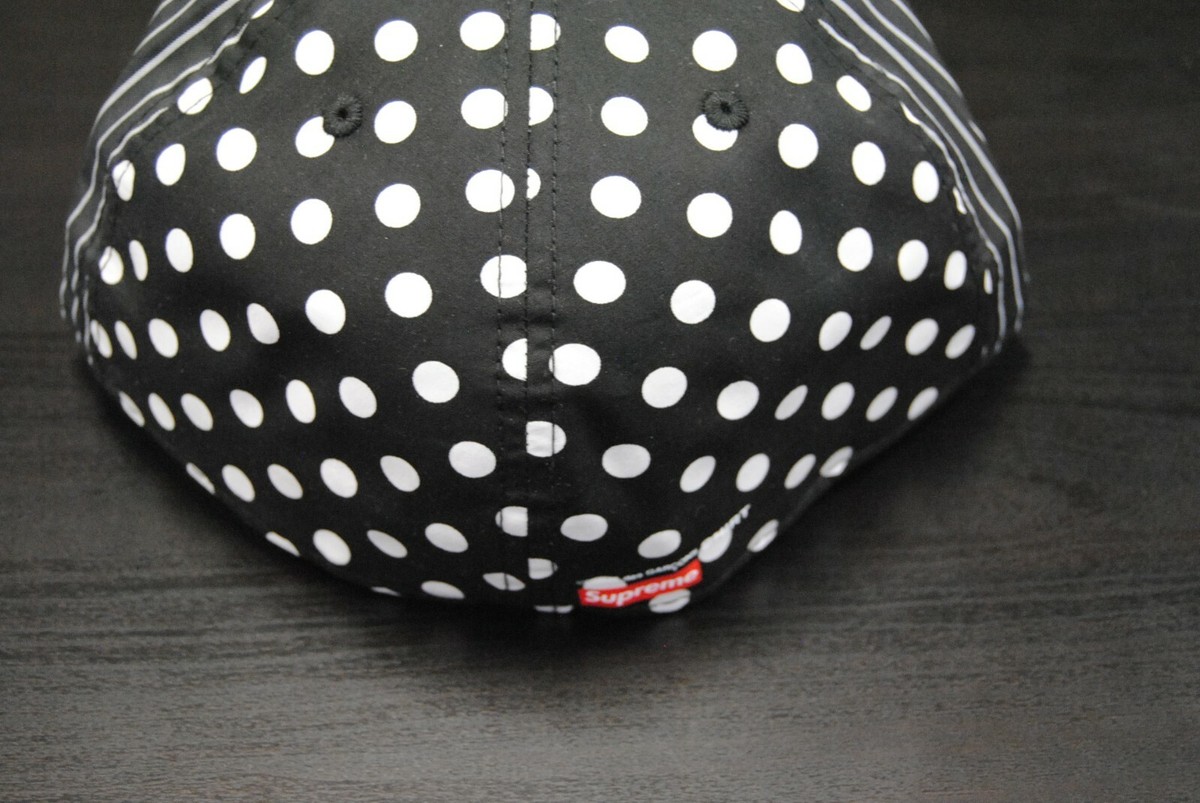 NEW SUPREME X COMME DES GARCONS NEW ERA HAT CAP BLACK FITTED NEW SUPREME X COMME DES GARCONS NEW ERA HAT CAP BLACK FITTED