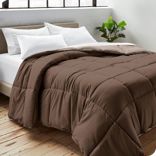 Lightweight Twin/Twin XL Comforter with Reversible Colors - Cozy Modern Bedding - Picture 4 of 12