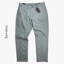 NWT Bonobos Stretch Washed Chinos Slim Fit in Monument Grey Sz 36