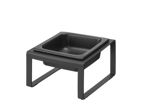Yamazaki Futternapf Katze Hund Wassernapf Fressnapf Metall Keramik 15x10x15cm - Bild 2 von 5