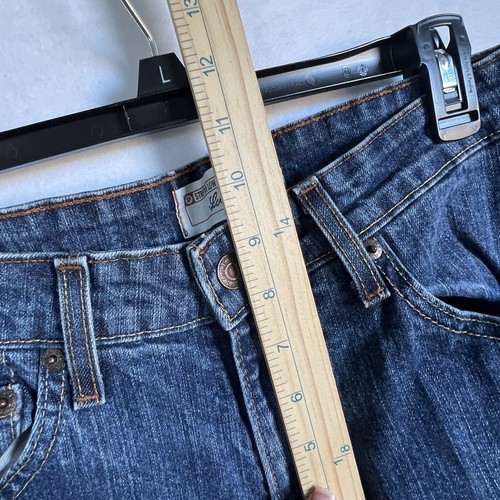 Signature Levi Strauss Jeans Misses 6 Bootcut Medium Blue Denim Levis Casual - Picture 7 of 9