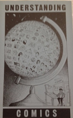 SCOTT McCLOUD UNDERSTANDING COMICS PROMOTIONAL SIGNED POSTER/PRINT VERY SCARCE