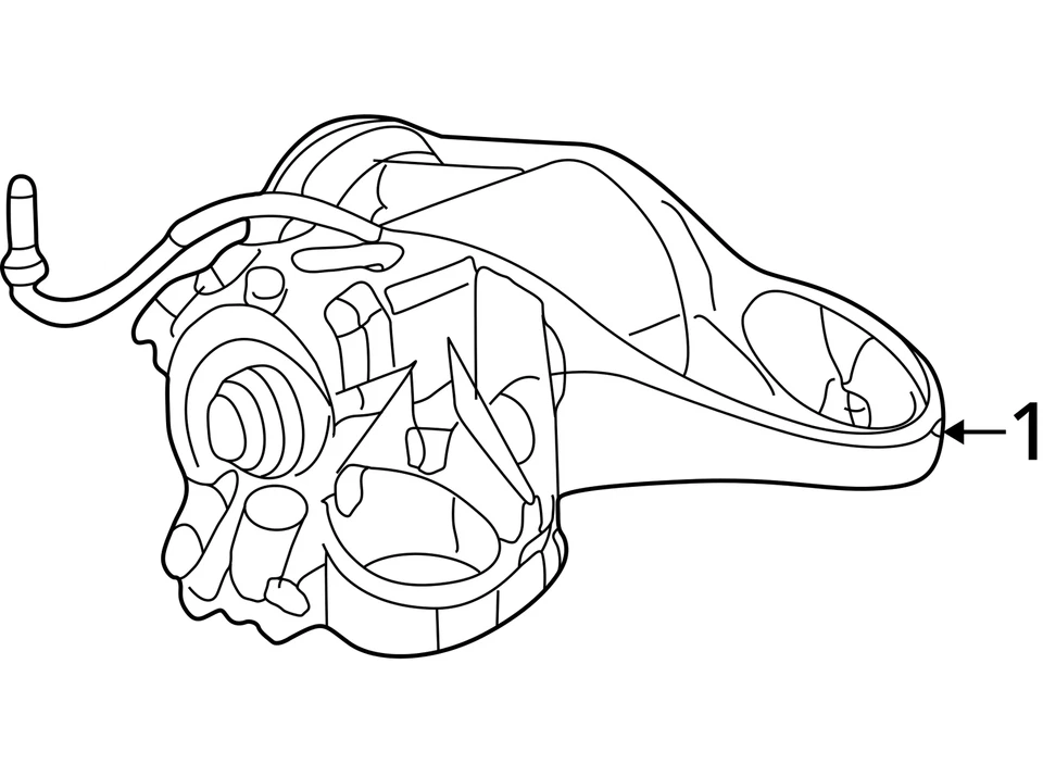 Carrier Rear 3.29 Axle Ratio Opt FR9 Fits 02-06 MONTANA 1702173 - Изображение 4 из 4