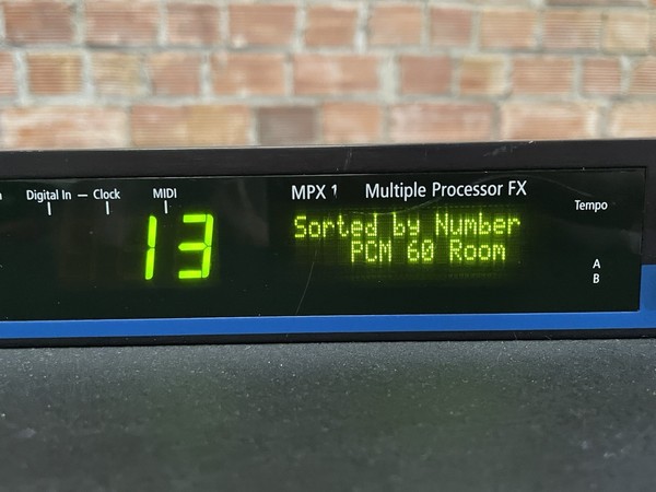 Lexicon MPX1 Procesador Multiefectos