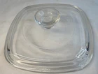 Pyrex Clear Glass Lid A-7-C Vintage Lid   Lid Only