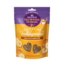 Wellness Wholesome Indulgences Dog Biscuits, Natural, Dog Treats, Peanut Butt...