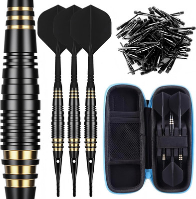Cyeelife Professional Soft Tip Darts Set 18 Grams with 30 Extra Dart Tips and Gi