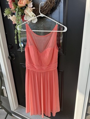 Davids Bridal Women Dress Size 8Coral Sleeveless Sweetheart Bridesmaid Dress | eBay Davids Bridal Women Dress Size 8Coral Sleeveless Sweetheart Bridesmaid Dress | eBay