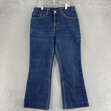 Vintage Levis 517 Jeans Womens 28X26 7 JR Boot Cut Slim Fit Made USA 80s