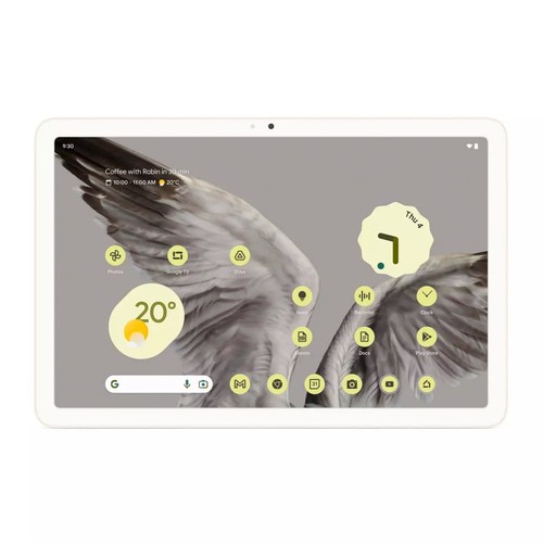 Google Pixel Tablet 256 GB & Lade-Lautsprecher-Dockingstation Bundle weiß – UK am nächsten Tag