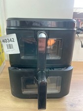 Swan SD10522BLK 11L Twin Stack Air Fryer Black
