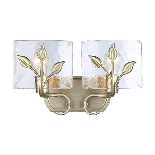 Golden Lighting 3160-BA2 Calla 2 Light 2"W Vanity Light - Gold