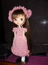 Clearance Of Stock Pullip Neo Blythe Shared Hand-Knitted Dress Headdress