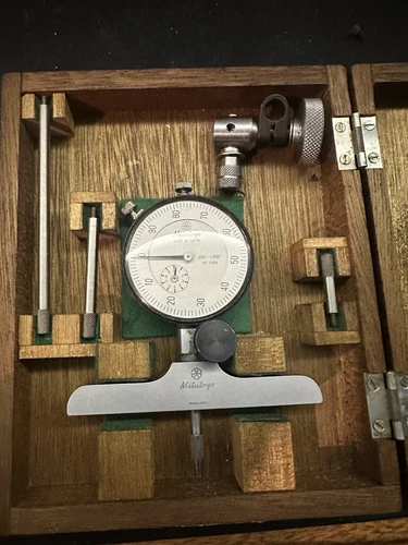 Machinist Tool: Mitutoyo Dial Depth Gage 7218 4-8"