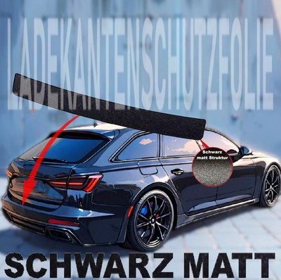 Lackschutzfolie Ladekante für Nissan X-Trail T32 ab 2014 Schwarz Matt