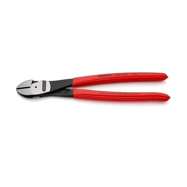 Knipex Kraftseitenschneider L.250Mm Pol.Form 0 Ku.-ÜBerzug Knipex-Werk Knipex-image