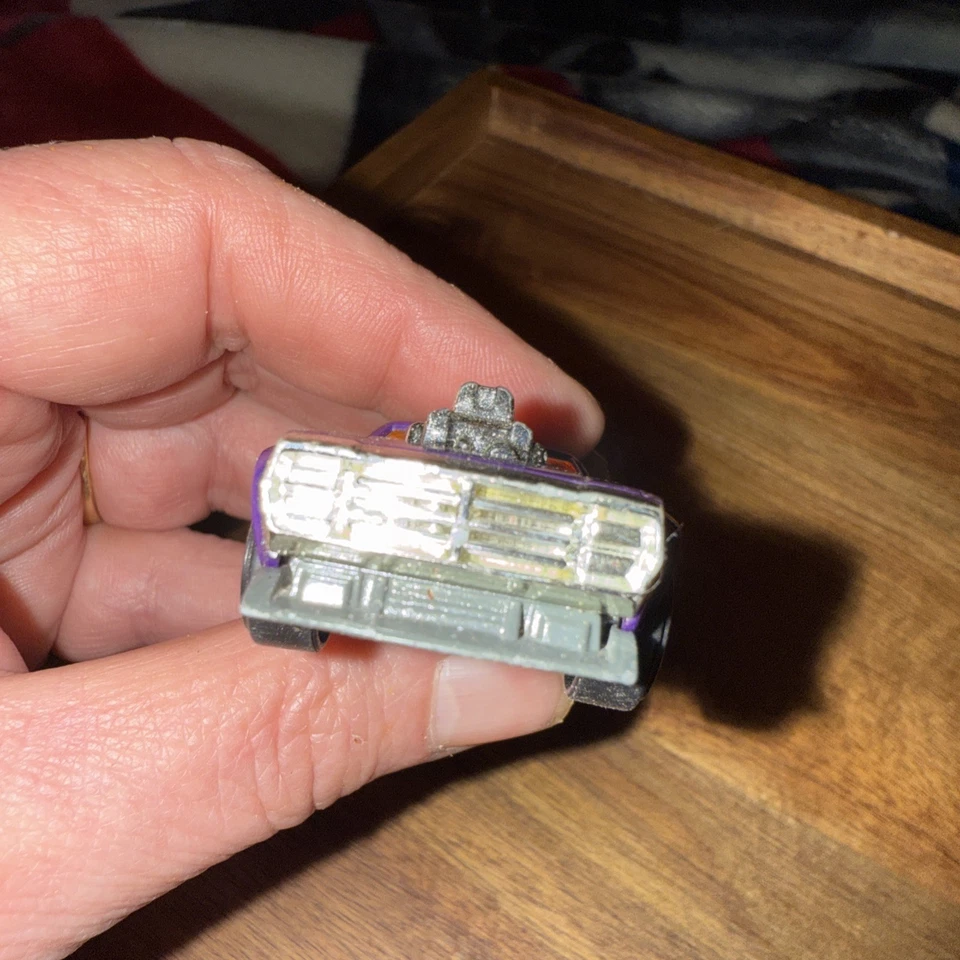 Metal Machines Zuru Poison Ivy Purple Die Cast Toy Car Vehicle #73 Muscle  - Image 2 of 4