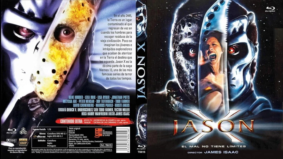 JASON X  - BLU RAY DISC - - Image 2 of 2
