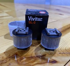 Lot of 2 Vivitar SL-2 Flash Slave Units
