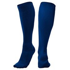 Men's Compression Style Pro Athletic Socks for Baseball, Softball, Large Navy