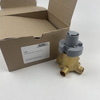 Moen 3360 3-Function Transfer Valve Rough-In ½  CC CC Connections