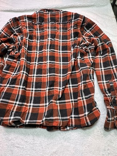 Speed and Strength Black Nine Shacket Large Long Sleeve Zip Up Snap Flannel - Picture 12 of 15
