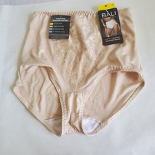 BALI Light Control Shaping Brief Panty DFX372 Nude/Tan Size M NWT