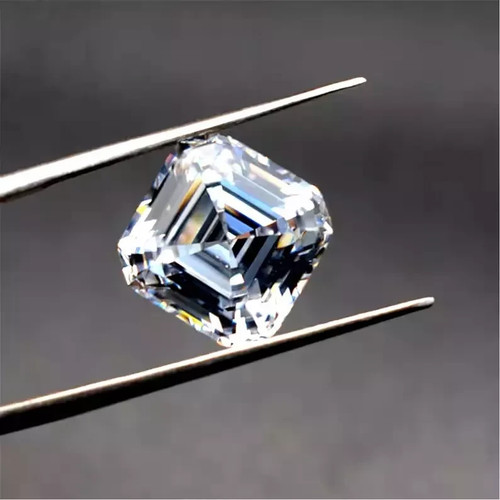 Certified 1.15 Carat Asscher IGI Loose Lab Grown CVD Diamond D Color VVS1 ! - Picture 7 of 7