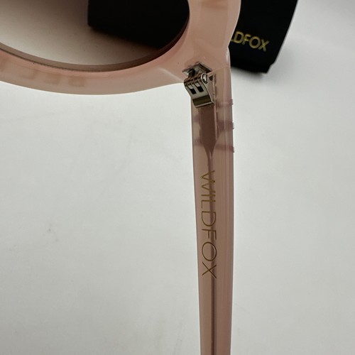 Wildfox Bel Air Round Sunglasses-Light Pink - Picture 3 of 5