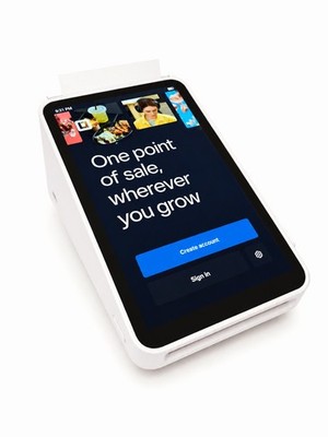 Square Terminal Credit Card Payment White Portable Battery Powered Chip Reader