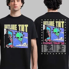 Hotline TNT Europe Tour 2025 Schedule Dates Two Sided T-Shirt