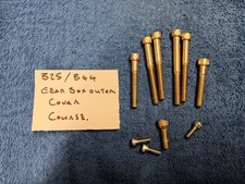 BSA B25/B44 MODEL GEARBOX OUTER TIMING COVER CAP SCREW CONVERSION SET.