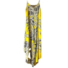 MSK Pants Jumpsuit Women  s Size Medium Sleeveless Tropical