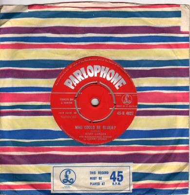 Jerry Lordan - Who Could Be Bluer? (7'', Single)