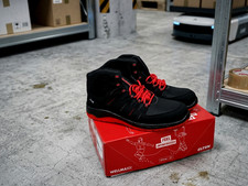ELTEN Maddox Black Red Mid ESD S3S Sicherheitsschuhe Stahlkappe, Gr.43