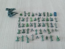 Soldatini Atlantic,Militari Italiani+ Batteria Contraerea,Scala 1.72