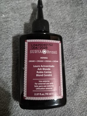 Surya Brasil Henna Cream Ash Blonde 2.37fl.oz