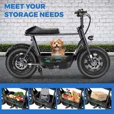 16" 3" Fat Tire Peak 1200W/800W/500W Electric Scooter with Seat