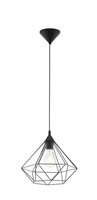 Eglo Pendelleuchte Tarbes Dh 32.50X110 Cm Schwarz HäNgelampe
