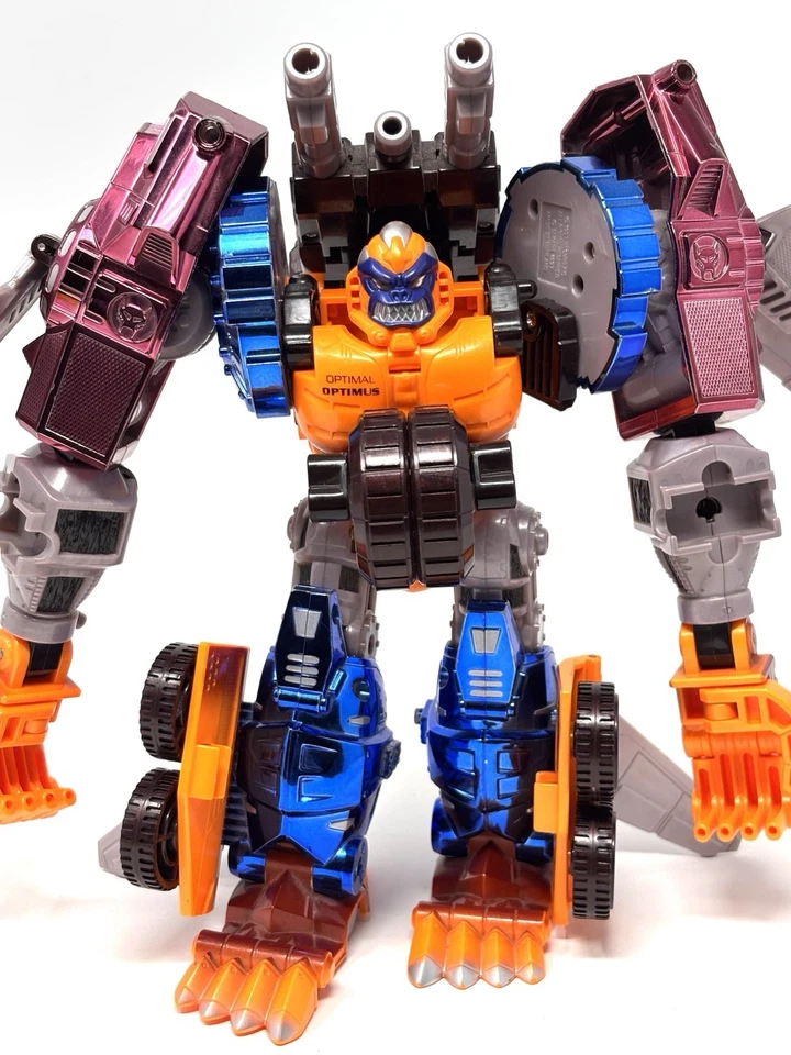 Hasbro 1998 Transformers Beast Wars Transmetals Super Class Optimal Optimus Foto 2 de 4