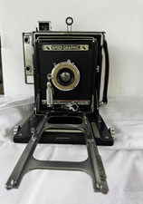 Graflex Speed Graphic 4x5 Camera w/ Kodak Wide Angle Lens Supermatic Rangefin