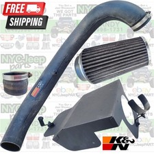 97-06 Jeep Tj Wrangler Kn Fuel Injection Performance Cold Air Intake 4.0 Filter