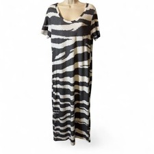Hye Park and Lune Zebra Print Maxi Dress, Women’s Size M