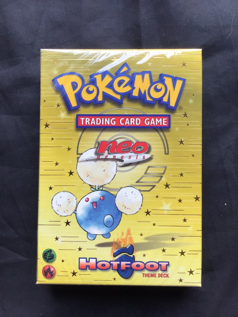 Pokemon Cards: Sealed Neo Genesis Hotfoot Deck | eBay