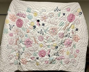 Pottery Barn Kids Sasha's Garden Twin Comforter No Pillow Case