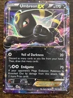 Pokémon TCG Umbreon EX Full Art Ultra Rare 55/124