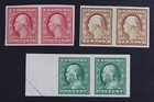 CKStamps: US Stamps Collection Scott#343 344 346 Washington Mint H OG
